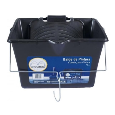 BALDE PINTURA METASUL 10LT PRETO