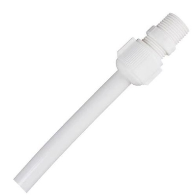 Engate Flexível Branco 40cm Plasbohn