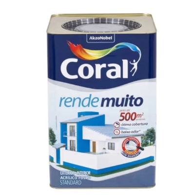 Tinta Coralar Rende Muito 18L Branco Coral