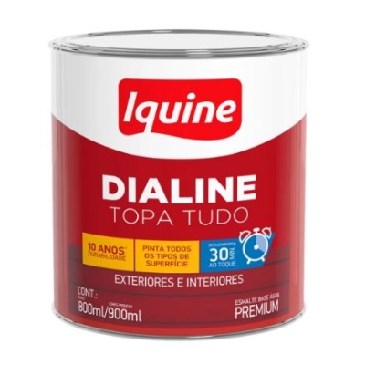 TINTA ESMALTE IQUINE 900ML VERMELHO