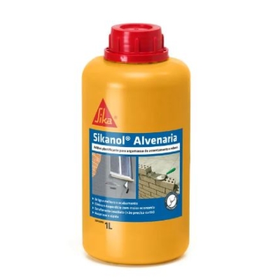 Sikanol Alvenaria Aditivo Plastificante 1L Sika