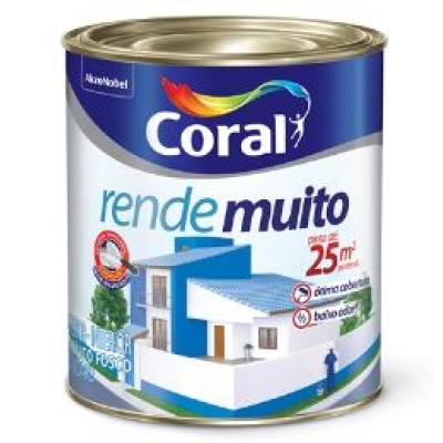 Tinta Acrílica Exterior/Interior Rende Muito 1/4 Carol