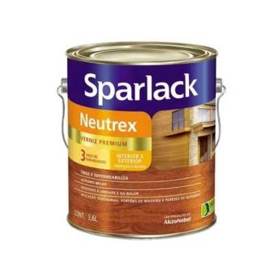 Verniz Sparlack Neutrex Brilhante Imbuia 3,6 Litros