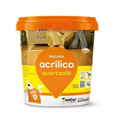 REJUNTE ACRILICO QUARTZOLIT 1KG BRANCO