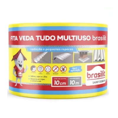 FITA VEDA TUDO 10CMX10MT BRASILIT QUARTZOLIT