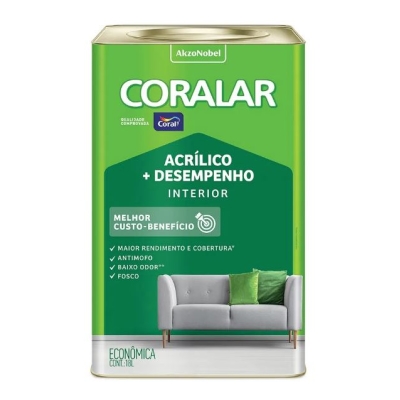 Tinta Coralar Camurça Fosco 18L Coral