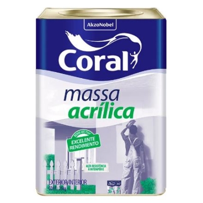 MASSA ACRILICA CORAL 25KG