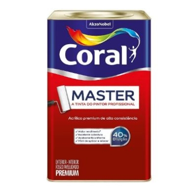 TINTA CORAL MASTER PREMIUM 18L AREIA