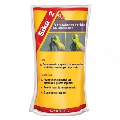 Aditivo de Pega Sika-2 1 litro - Sika