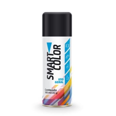 TINTA SPRAY CHESY COLORS PRETO FOSCO 300ML 