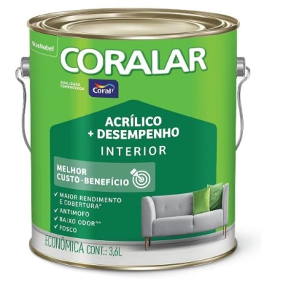 TINTA CORALAR DIA NUBLADO 3,6LTS 