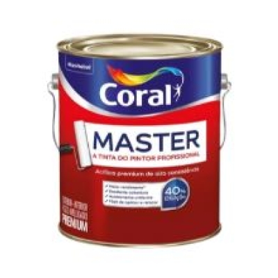 TINTA CORAL MASTER PREMIUM 3,6L BRANCO