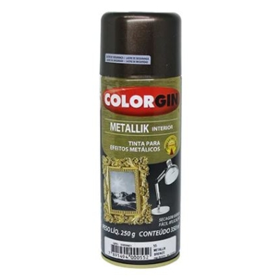 TINTA SPRAY COLORGIN BRONZE 350ML