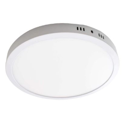 PLAFON SOBREPOR LED LUZ BRANCA 24W REDONDO