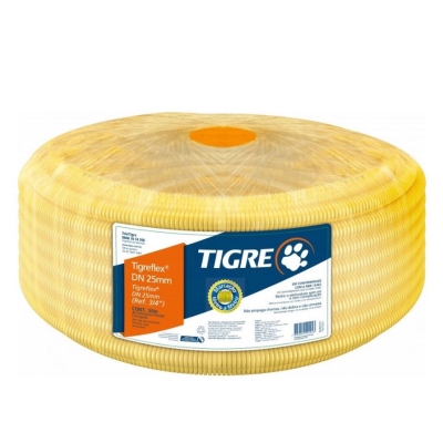 Conduite Rolo 3/4 Tigre Amarelo 25cm