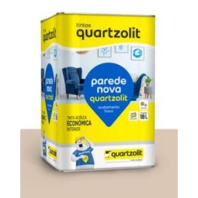 Tinta Acrílica Eco Fosco Areia 18L Quartzolit